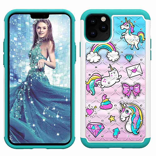 Case For Apple iPhone 11 / iPhone 11 Pro / iPhone 11 Pro Max Shockproof / Rhinestone / Pattern Back Cover Animal TPU / Plastic
Case For Apple iPhone 11 / iPhone 11 Pro / iPhone 11 Pro Max Shockproof / Rhinestone / Pattern Back Cover Animal TPU / Plastic
