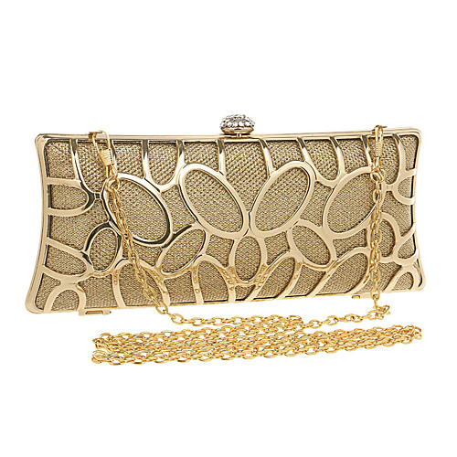 Women's Flower Polyester / Alloy Evening Bag Geometric Pattern Black / Gold / Silver
Women's Flower Polyester / Alloy Evening Bag Geometric Pattern Black / Gold / Silver