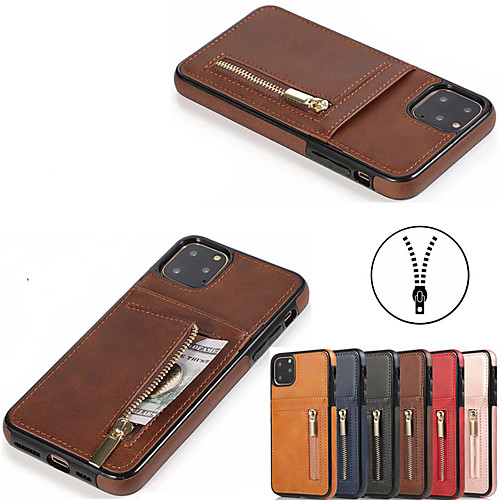 Zipper Wallet PU Leather Case For iphone 11 Pro Max / iphone 11 Pro / iphone 11 Card Holder Back Cover Soft TPU Phone Case For iPhone XS Max XR XS X 8 Plus 8 7 Plus 7 6 Plus 6
Zipper Wallet PU Leather Case For iphone 11 Pro Max / iphone 11 Pro / iphone 11 Card Holder Back Cover Soft TPU Phone Case For iPhone XS Max XR XS X 8 Plus 8 7 Plus 7 6 Plus 6