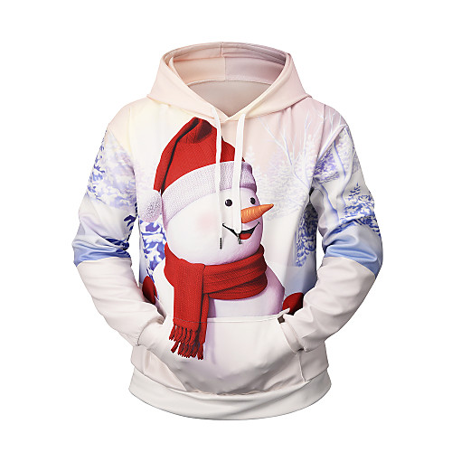 Men's Casual / Christmas Hoodie - Color Block / 3D / Cartoon White US32 / UK32 / EU40
Men's Casual / Christmas Hoodie - Color Block / 3D / Cartoon White US32 / UK32 / EU40