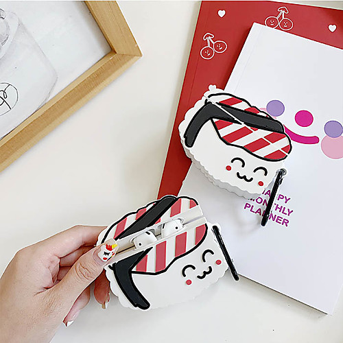 Cartoon Sushi Airpods1/2 Generation Wireless Bluetooth Headset Set Silicone Case Personality Cover for Men and Women
Cartoon Sushi Airpods1/2 Generation Wireless Bluetooth Headset Set Silicone Case Personality Cover for Men and Women