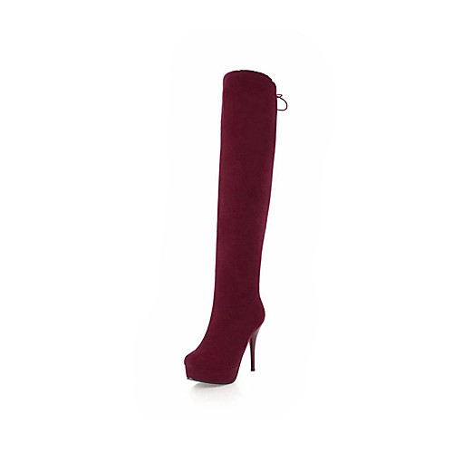 Women's Boots Stiletto Heel Round Toe Synthetics Sweet Fall & Winter Black / Wine / Yellow
Women's Boots Stiletto Heel Round Toe Synthetics Sweet Fall & Winter Black / Wine / Yellow