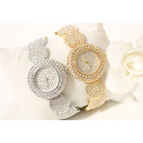 Women's Quartz Watches Luxury Elegant Silver Gold Stainless Steel Quartz Gold Silver New Design 30 m 1 pc Analog One Year Battery Life
Women's Quartz Watches Luxury Elegant Silver Gold Stainless Steel Quartz Gold Silver New Design 30 m 1 pc Analog One Year Battery Life