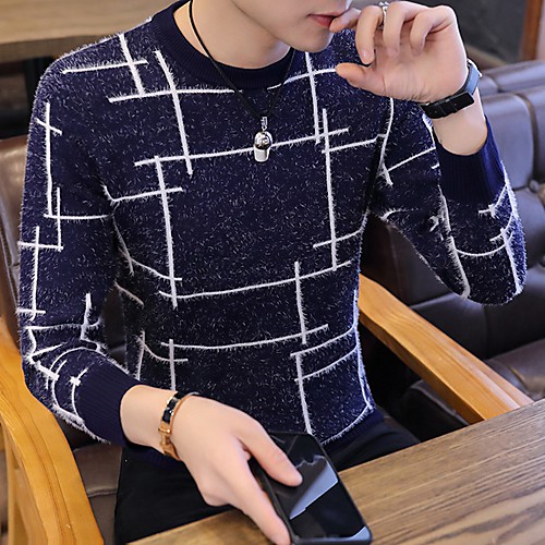 Men's Letter Long Sleeve Slim Pullover Sweater Jumper, Round Neck Black / Wine / Navy Blue US34 / UK34 / EU42 / US36 / UK36 / EU44 / US38 / UK38 / EU46
Men's Letter Long Sleeve Slim Pullover Sweater Jumper, Round Neck Black / Wine / Navy Blue US34 / UK34 / EU42 / US36 / UK36 / EU44 / US38 / UK38 / EU46