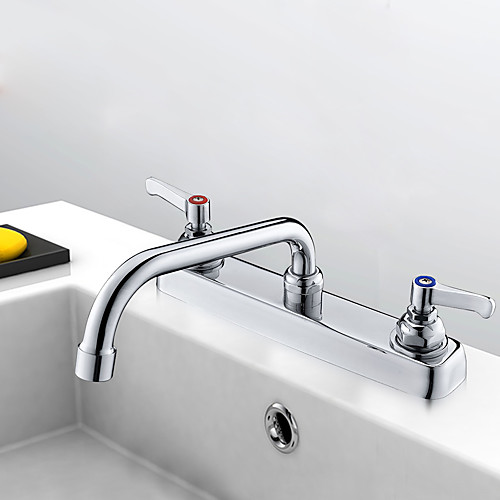 Two Handles Two Holes Multi-Ply Standard Spout Other Contemporary Kitchen Taps
Two Handles Two Holes Multi-Ply Standard Spout Other Contemporary Kitchen Taps