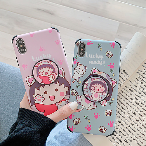 Case For Apple iPhone XS / iPhone XR / iPhone XS Max Shockproof / with Stand / Pattern Back Cover Cartoon TPU
Case For Apple iPhone XS / iPhone XR / iPhone XS Max Shockproof / with Stand / Pattern Back Cover Cartoon TPU