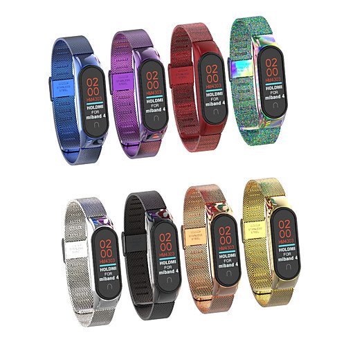 Milanese Loop Band Stainless Steel For Xiaomi Mi Band 4/3 Wristband Strap Meatal Bracelet Replace Wristbands Strap
Milanese Loop Band Stainless Steel For Xiaomi Mi Band 4/3 Wristband Strap Meatal Bracelet Replace Wristbands Strap
