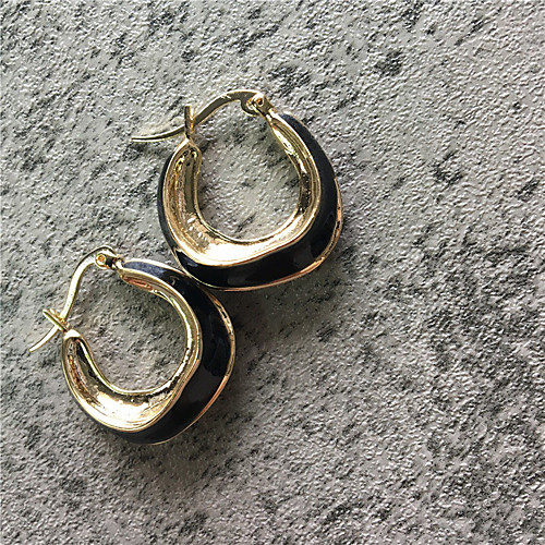 Women's Earrings Geometrical Alphabet Shape Pearl Earrings Jewelry Black / White For Gift Daily Festival 1 Pair
Women's Earrings Geometrical Alphabet Shape Pearl Earrings Jewelry Black / White For Gift Daily Festival 1 Pair