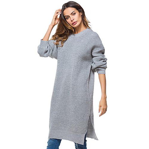 Women's Solid Colored Long Sleeve Pullover, Round Neck Black / Blushing Pink / Army Green One-Size
Women's Solid Colored Long Sleeve Pullover, Round Neck Black / Blushing Pink / Army Green One-Size