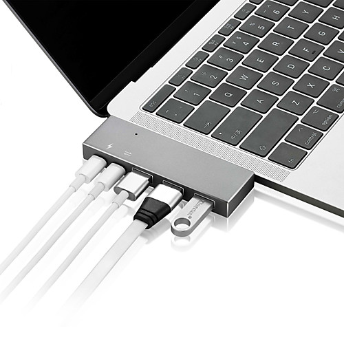 USB 3.1 Type-C Hub To HDMI Adapter 4K Thunderbolt 3 USB C Hub with Hub 3.0 TF SD Reader Slot PD for MacBook Pro/Air 2018
USB 3.1 Type-C Hub To HDMI Adapter 4K Thunderbolt 3 USB C Hub with Hub 3.0 TF SD Reader Slot PD for MacBook Pro/Air 2018