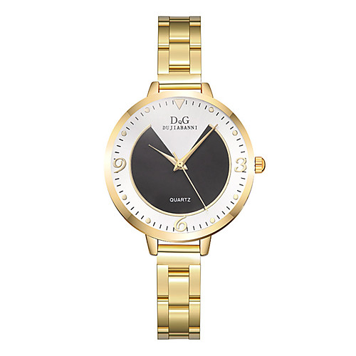 Women's Quartz Watches New Arrival Elegant Gold Stainless Steel Chinese Quartz Black Blushing Pink Blue Chronograph Creative New Design 1 pc Analog One Year Battery Life
Women's Quartz Watches New Arrival Elegant Gold Stainless Steel Chinese Quartz Black Blushing Pink Blue Chronograph Creative New Design 1 pc Analog One Year Battery Life