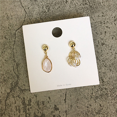 Women's Earrings Vintage Style Alphabet Shape Gold Plated S925 Sterling Silver Earrings Jewelry Black / White For Gift Daily Festival 1 Pair
Women's Earrings Vintage Style Alphabet Shape Gold Plated S925 Sterling Silver Earrings Jewelry Black / White For Gift Daily Festival 1 Pair