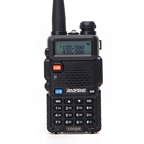 1PCS Baofeng UV-5R Walkie Talkie UHF VHF Portable CB Ham Radio Station Amateur Police Scanner Radio Intercome HF Transceiver UV5R Earphone
1PCS Baofeng UV-5R Walkie Talkie UHF VHF Portable CB Ham Radio Station Amateur Police Scanner Radio Intercome HF Transceiver UV5R Earphone