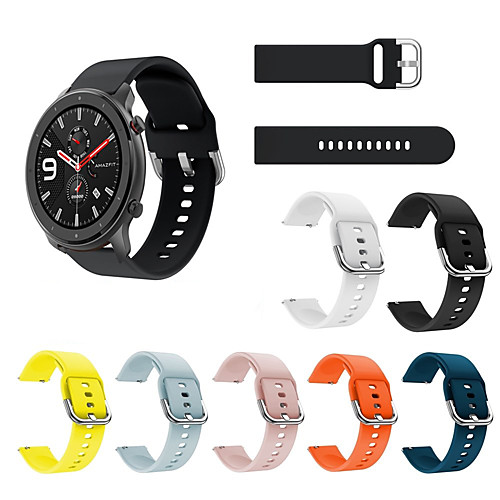 Sport Silicone Watch Band Wrist Strap for Xiaomi Huami Amazfit GTR 42mm / Amazfit Bip Youth / Samsung Galaxy Watch Active Smart Watch Bracelet Wristband Replaceable Accessories
Sport Silicone Watch Band Wrist Strap for Xiaomi Huami Amazfit GTR 42mm / Amazfit Bip Youth / Samsung Galaxy Watch Active Smart Watch Bracelet Wristband Replaceable Accessories