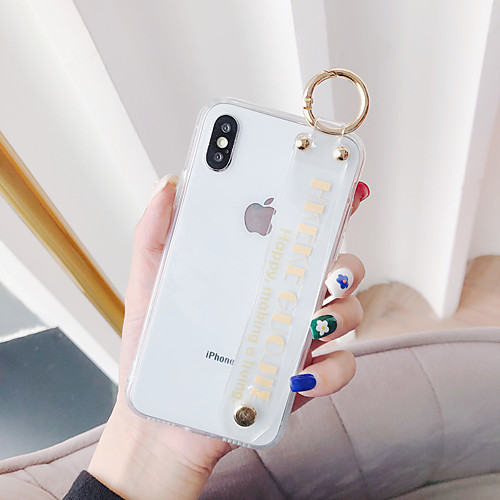 Case For Apple iPhone XS / iPhone XR / iPhone XS Max with Stand / Ultra-thin / Transparent Back Cover Word / Phrase / Transparent TPU
Case For Apple iPhone XS / iPhone XR / iPhone XS Max with Stand / Ultra-thin / Transparent Back Cover Word / Phrase / Transparent TPU