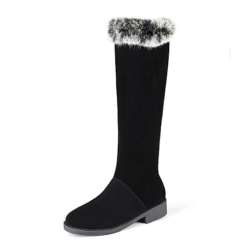 Women's Boots Chunky Heel Round Toe Suede Fall & Winter Black / Almond / Red
Women's Boots Chunky Heel Round Toe Suede Fall & Winter Black / Almond / Red