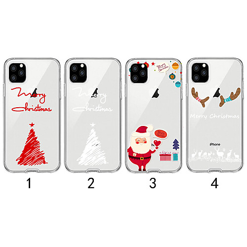 Case For Apple iPhone 11 / iPhone 11 Pro / iPhone 11 Pro Max Transparent / Pattern Back Cover Christmas TPU
Case For Apple iPhone 11 / iPhone 11 Pro / iPhone 11 Pro Max Transparent / Pattern Back Cover Christmas TPU