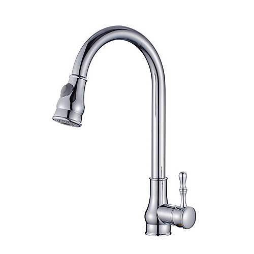 Kitchen faucet - Single Handle One Hole Electroplated Standard Spout Free Standing Contemporary Kitchen Taps
Kitchen faucet - Single Handle One Hole Electroplated Standard Spout Free Standing Contemporary Kitchen Taps
