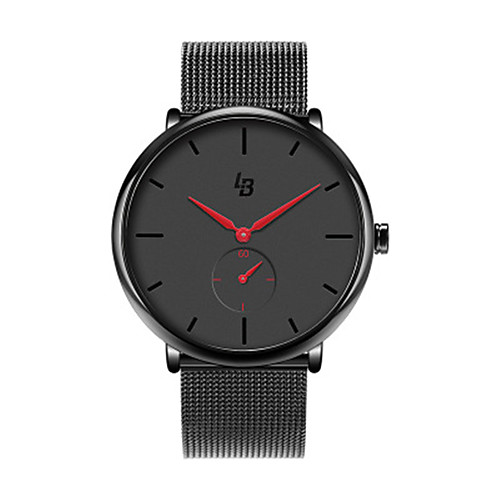 Men's Steel Band Watches Quartz Stainless Steel Black 30 m Water Resistant / Waterproof Chronograph Casual Watch Analog Casual - Green Blue Red
Men's Steel Band Watches Quartz Stainless Steel Black 30 m Water Resistant / Waterproof Chronograph Casual Watch Analog Casual - Green Blue Red