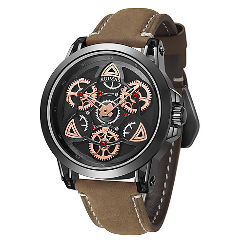 Men's Sport Watch Japanese Japanese Quartz Sporty Stylish Genuine Leather Black / Brown 30 m Water Resistant / Waterproof Casual Watch Cool Analog Casual Fashion - Black Black / Rose Gold Black
Men's Sport Watch Japanese Japanese Quartz Sporty Stylish Genuine Leather Black / Brown 30 m Water Resistant / Waterproof Casual Watch Cool Analog Casual Fashion - Black Black / Rose Gold Black