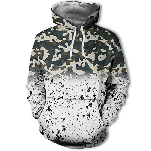 3d camo hoodie