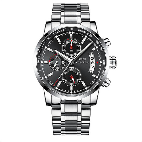 Men's Steel Band Watches Quartz Calendar / date / day Chronograph Noctilucent Analog Casual Fashion 
Men's Steel Band Watches Quartz Calendar / date / day Chronograph Noctilucent Analog Casual Fashion