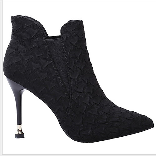 Women's Boots Stiletto Heel Pointed Toe Suede Booties / Ankle Boots Fall & Winter Black / Camel / Green
Women's Boots Stiletto Heel Pointed Toe Suede Booties / Ankle Boots Fall & Winter Black / Camel / Green