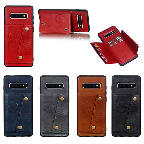 Case For Samsung Galaxy S9 / S9 Plus / S8 Plus Card Holder / with Stand Back Cover Solid Colored PU Leather
Case For Samsung Galaxy S9 / S9 Plus / S8 Plus Card Holder / with Stand Back Cover Solid Colored PU Leather