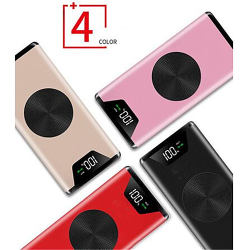 10000mAh QI Wireless Charger Power Bank For iPhone Samsung Powerbank LED Dual USB Charger Wireless External Battery Pack Bank
10000mAh QI Wireless Charger Power Bank For iPhone Samsung Powerbank LED Dual USB Charger Wireless External Battery Pack Bank
