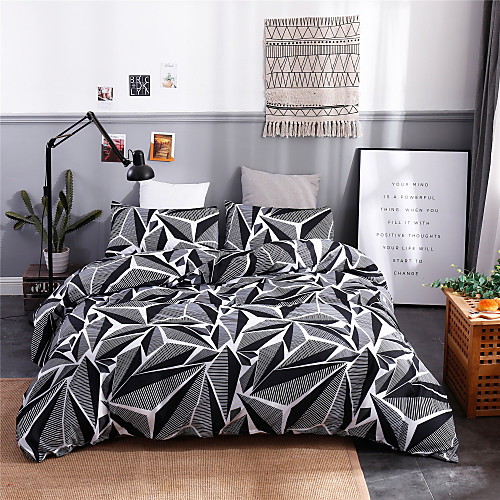 Duvet Cover Sets Ultra Soft Polyester/ Polyamide Stylish Geometric Pattern Printed 3 PieceBedding Sets
Duvet Cover Sets Ultra Soft Polyester/ Polyamide Stylish Geometric Pattern Printed 3 PieceBedding Sets