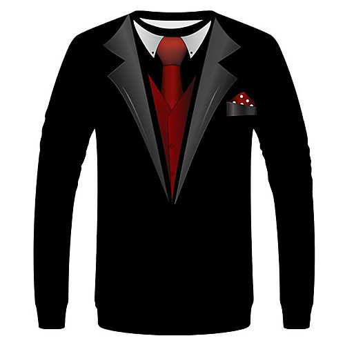 Men's Daily Holiday Street chic / Exaggerated EU / US Size T-shirt - Graphic / Solid Colored Round Neck Black / Long Sleeve
Men's Daily Holiday Street chic / Exaggerated EU / US Size T-shirt - Graphic / Solid Colored Round Neck Black / Long Sleeve