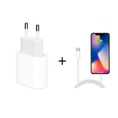 Fast Charger / Portable Charger USB Charger EU Plug with Cable / Charger Kit 1 USB Port 3 A 100~240 V for iPhone 11 / iPhone 11 Pro / iPhone 11 Pro Max
Fast Charger / Portable Charger USB Charger EU Plug with Cable / Charger Kit 1 USB Port 3 A 100~240 V for iPhone 11 / iPhone 11 Pro / iPhone 11 Pro Max