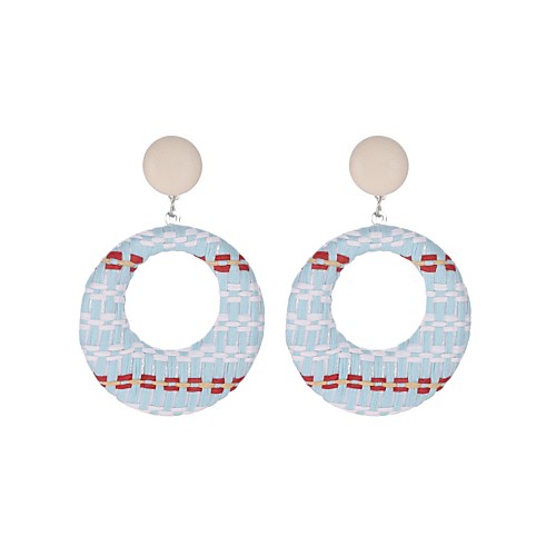 Women's Earrings Geometrical Donuts Wood Earrings Jewelry Black / Brown / Light Blue For Holiday 1 Pair
Women's Earrings Geometrical Donuts Wood Earrings Jewelry Black / Brown / Light Blue For Holiday 1 Pair