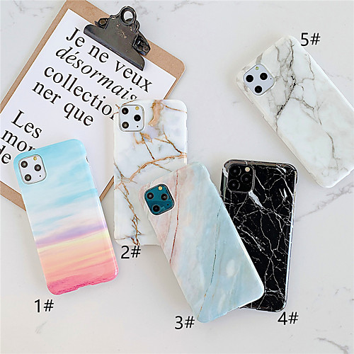 Case For Apple iPhone 11 / iPhone 11 Pro / iPhone 11 Pro Max Pattern Back Cover Marble TPU
Case For Apple iPhone 11 / iPhone 11 Pro / iPhone 11 Pro Max Pattern Back Cover Marble TPU
