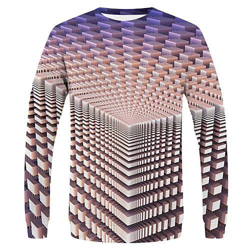 Men's Holiday Weekend Street chic / Exaggerated T-shirt - Solid Colored / 3D Rainbow
Men's Holiday Weekend Street chic / Exaggerated T-shirt - Solid Colored / 3D Rainbow