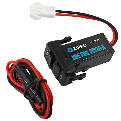 1SET Quik recharge QC3.0 USB 5V 2.4A Double Interface Port Connector Socket use for TOYOTA Corolla Auris Levin Camry Reiz RAV4 Prado
1SET Quik recharge QC3.0 USB 5V 2.4A Double Interface Port Connector Socket use for TOYOTA Corolla Auris Levin Camry Reiz RAV4 Prado