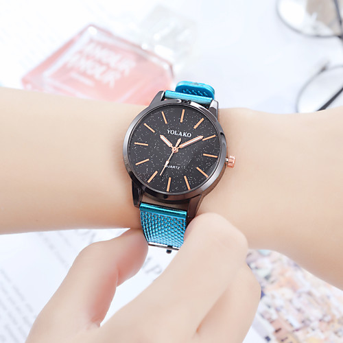 Women's Quartz Watches Casual Fashion Black Blue Silver Alloy Chinese Quartz Black Blushing Pink Gold New Design Casual Watch 1 pc Analog One Year Battery Life
Women's Quartz Watches Casual Fashion Black Blue Silver Alloy Chinese Quartz Black Blushing Pink Gold New Design Casual Watch 1 pc Analog One Year Battery Life