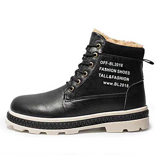 Men's Combat Boots PU Fall & Winter Boots Booties / Ankle Boots Black / Brown / Gray
Men's Combat Boots PU Fall & Winter Boots Booties / Ankle Boots Black / Brown / Gray