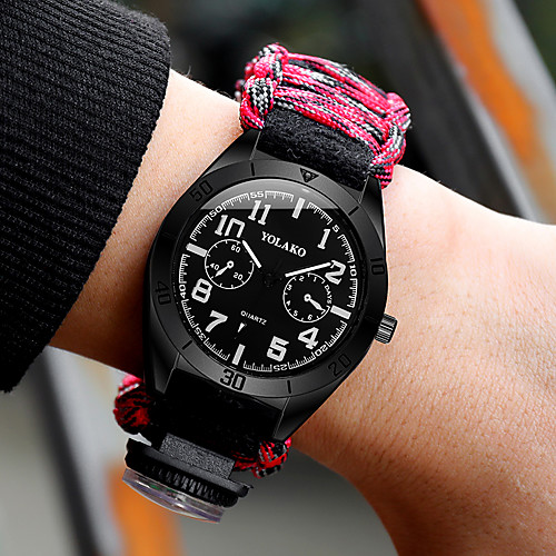 Women's Quartz Watches Casual Fashion Black White Blue Fabric Chinese Quartz Black White Blue New Design Casual Watch 1 pc Analog One Year Battery Life
Women's Quartz Watches Casual Fashion Black White Blue Fabric Chinese Quartz Black White Blue New Design Casual Watch 1 pc Analog One Year Battery Life