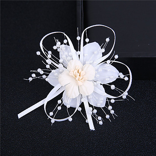 Alloy Hair Accessory with Pearls / Flower 1 Piece Wedding / Daily Wear Headpiece
Alloy Hair Accessory with Pearls / Flower 1 Piece Wedding / Daily Wear Headpiece
