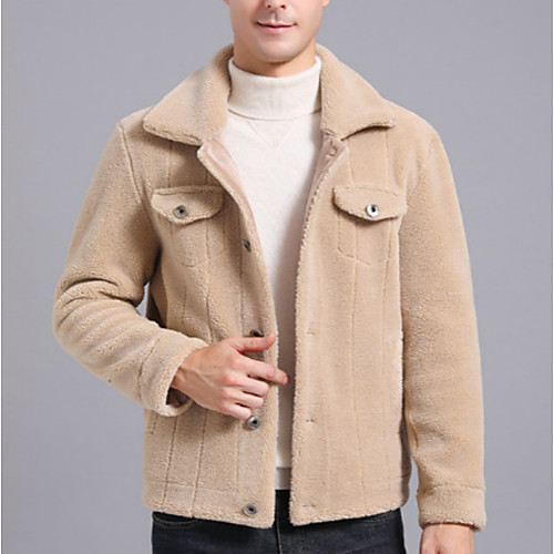 Men's Daily Fall EU / US Size Regular Jacket, Solid Colored Turndown Long Sleeve Polyester Black / Camel / Navy Blue
Men's Daily Fall EU / US Size Regular Jacket, Solid Colored Turndown Long Sleeve Polyester Black / Camel / Navy Blue