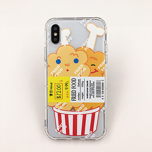 Case For Apple iPhone XS / iPhone XR / iPhone XS Max Ultra-thin / Transparent / Pattern Back Cover Food / Cartoon TPU
Case For Apple iPhone XS / iPhone XR / iPhone XS Max Ultra-thin / Transparent / Pattern Back Cover Food / Cartoon TPU