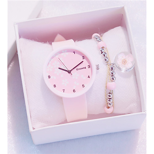 Women's Quartz Watches New Arrival Fashion Black White Pink Silicone Quartz Black WhitePink White Chronograph New Design Casual Watch 2pcs Analog
Women's Quartz Watches New Arrival Fashion Black White Pink Silicone Quartz Black WhitePink White Chronograph New Design Casual Watch 2pcs Analog