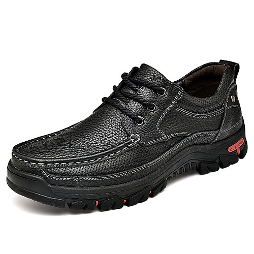 Men's Leather Shoes Nappa Leather Spring / Fall & Winter Sporty / British Athletic Shoes Hiking Shoes / Walking Shoes Non-slipping Black / Brown
Men's Leather Shoes Nappa Leather Spring / Fall & Winter Sporty / British Athletic Shoes Hiking Shoes / Walking Shoes Non-slipping Black / Brown