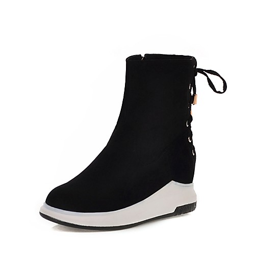 Women's Boots Creepers Round Toe Suede Mid-Calf Boots Preppy / Minimalism Spring & Fall / Fall & Winter Black / Brown / Red
Women's Boots Creepers Round Toe Suede Mid-Calf Boots Preppy / Minimalism Spring & Fall / Fall & Winter Black / Brown / Red