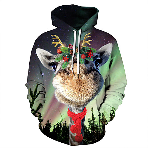 Men's Basic / Christmas Hoodie - Print / 3D / Cartoon Black US32 / UK32 / EU40
Men's Basic / Christmas Hoodie - Print / 3D / Cartoon Black US32 / UK32 / EU40
