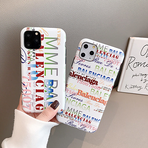 Case For Apple iPhone 11 / iPhone 11 Pro / iPhone 11 Pro Max Pattern Back Cover Word / Phrase TPU / PC
Case For Apple iPhone 11 / iPhone 11 Pro / iPhone 11 Pro Max Pattern Back Cover Word / Phrase TPU / PC