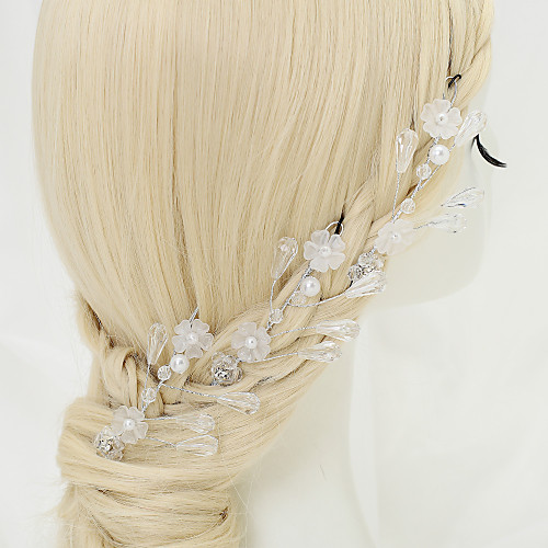 Other Material / Crystal / Imitation Pearl Headdress with Crystal / Imitation Pearl 3 Pieces Wedding Headpiece
Other Material / Crystal / Imitation Pearl Headdress with Crystal / Imitation Pearl 3 Pieces Wedding Headpiece