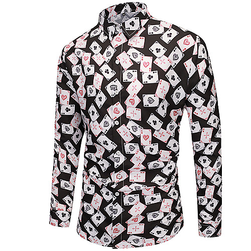 Men's Casual Daily Wear Basic EU / US Size Shirt - 3D / Check / Graphic Print Black / Long Sleeve
Men's Casual Daily Wear Basic EU / US Size Shirt - 3D / Check / Graphic Print Black / Long Sleeve