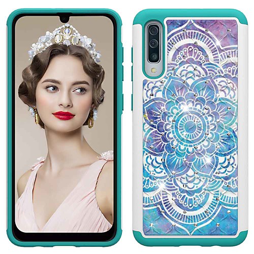 Case For Samsung Galaxy A6 (2018) / Galaxy A30(2019) / Galaxy A50(2019) Shockproof / Rhinestone / Pattern Back Cover Flower PU Leather
Case For Samsung Galaxy A6 (2018) / Galaxy A30(2019) / Galaxy A50(2019) Shockproof / Rhinestone / Pattern Back Cover Flower PU Leather